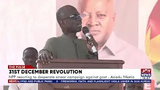 31st December Revolution: NPP resorting to desperate smear campaign  against govt - Asiedu Nketia