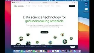 Anaconda with PyCharm IDE on Apple MacBook Pro 13