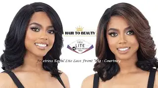 Freetress Equal Lace Front Wig (COURTNEY) - Hair to Beauty New Hair!😘