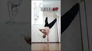 One punch man poses lvl 1 to lvl 7 #workout #amazing #anime #flexibility #gym #fitness