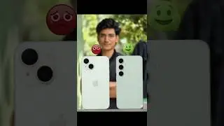 I PHONE 15 PLUS VS SAMSUNG S24 FE || POTRAIT TEST ||