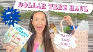 * NEW * DOLLAR TREE HAUL | CRAFTER'S SQUARE JACKPOT | MUST FIND DOLLAR TREE ITEMS | HAULS
