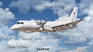 SAAB340 - On-Demand Cargo Aircraft Capabilities