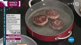 Curtis Stone 14piece DuraPan Nonstick Stacking Cookware ...