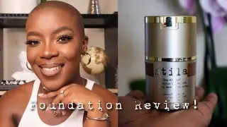 VERY DETAILED FOUNDATION REVIEW | STILA FOUNDATION | NO SPED UP FOOTAGE + GIVEAWAY WINNER 🌸