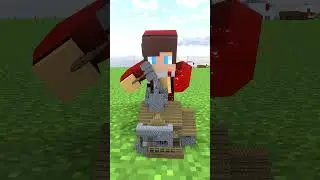 Build the house !- Baby zombie minecraft animations