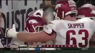 2014 AdvoCare V100 Texas Bowl - Arkansas Razorbacks vs Texas Longhorns December 29th 2014 Highlights