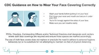 Proper Mask Use & NAVSEA Health Protection Measures