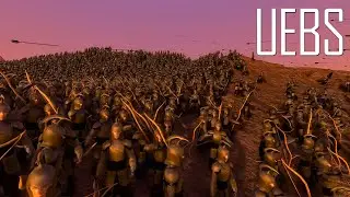 17.000 Elf Shields vs 20.000 Elven Archers- Ultimate Epic Battle Simulator 2- UEBS 2