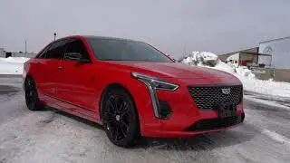 НОВЫЙ CADILLAC CT6 В КАРМИНОВО-КРАСНОМ ЦВЕТЕ! │ #ОБЕРТЧИКИ