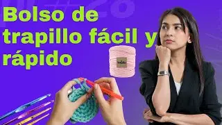 Bolso de trapillo f&aacute;cil y r&aacute;pido