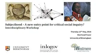 Subjecthood. A new entry point for critical social inquiry? - Introduction and Keynote