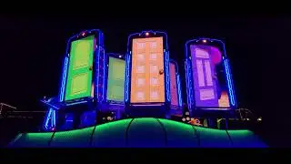 Paint The Night Parade At Disneyland Park Part 1. 