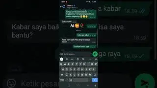 NT gombalin meta AI WhatsApp #metaaiwhatsapp #meta #metaanimation #beranda #tutorial #sedstatus