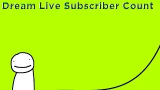Dream Live Subscriber Count #DreamSMP (new)