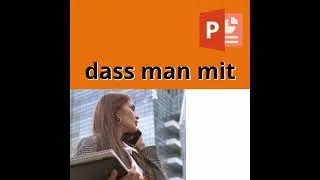 Tastenkombination PowerPoint SHIFT + linker Mausklick