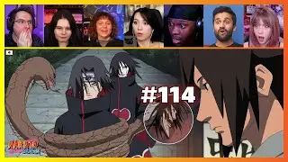 Naruto Shippuden Episode 114 | Death of Orochimaru | Reaction Mashup ナルト 疾風伝