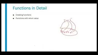 Functions in Python - Part - 2.16