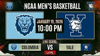 🔴 LIVE: Columbia at Yale | NCAA Men's Basketball Scoreboard | Ivy League Matchup | Jan 19