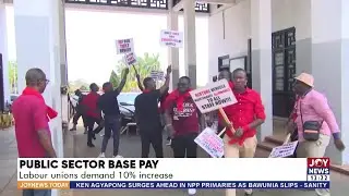 Public Sector Base Pay: Labour unions ramp up pressure on government to finalize negotiations