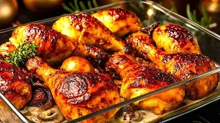 Я узнал этот трюк в дорогом ресторане! Вкусный рецепт курицы на Рождество!