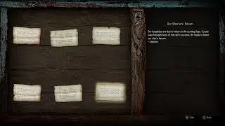 NOTICES: Our Warriors' Return (Witcher 3 In-Game Lore Read Aloud)