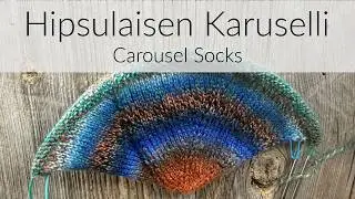 Наденьте Hipsulainen Karuselli (носки-карусели)