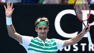 Roger Federer v Tomas Berdych highlights (QF) | Australian Open 2016