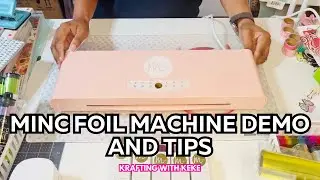 Let's Demo the Minc Machine! | Heidi Swapp | Amazon Finds | Micro HP Spread | DIY Stickers at Home