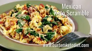 Mexican Keto Scramble/mexican keto recipes/mexican keto queen/mexican keto journey