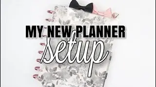 My New Classic Planner Setup Flipthrough| At Home With Quita