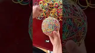 He Made a Ball from 10,000 Rubber Bands &ndash; Here's What Happened!