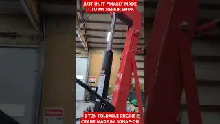 Snap-on Engine Crane. #tools #automotive #diy #snapon