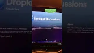 DROPKICK DISCUSSIONS IS LIVE!