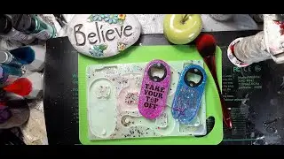 You can Torch your Silicone molds - Epoxy Resin Art
