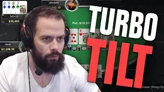 RAGING MONKEY TURBO TILT! (High Stakes PLO)