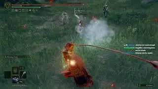 Using a single test&iexcl;cle to defeat crouch poke colossal sword