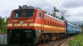 KOVAI EXPRESS NEW COACHES | TOP SPEED TRAIN | BEAUTIFUL JOURNEY