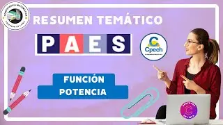 Función Potencia: Representación gráfica (par e impar) en la PAES M2, eje Álgebra y funciones