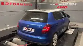 Skoda Fabia VRS on a 4WD Rolling Road Dyno | Onyx Performance #sendit
