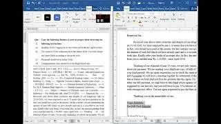 GCC-TBC  marathi hindi english 40wpm business letter /फोर्टी चे बिझनेस लेटर कसे सोडवायचे