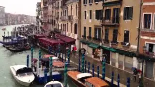 Snow Falling on Venice