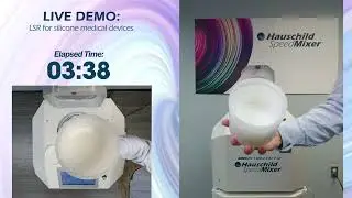 Smart-DAC SpeedMixer Demo - LSR Silicone Mixing For Medical Devices