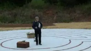 Unity Mills River NC Labyrinth Dedication 9-10-2009
