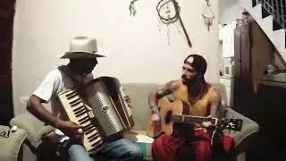 Eu chamo a for&ccedil;a da floresta Rafael Txai e Alan na sanfona