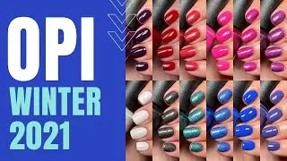 OPI Winter/Holiday 2021 