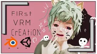 My CUSTOM Prototype VRM Model that I did while DRUNK CAN'T BE THIS CUTE!