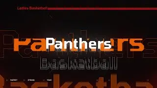 Prairie City Lady Panthers basketball hype video