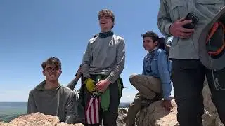Troop 498's Epic Philmont Trek 7-10: Tooth of Time, Lookout Peak & B-24D Crash Site Adventure