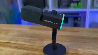 Я протестировал беспроводной динамический игровой микрофон Maono PD100W.